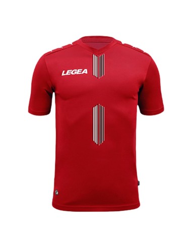 LEGEA MAGLIA CALCIO AMBURGO ROSSO NERO