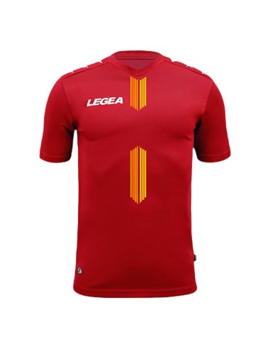 LEGEA MAGLIA CALCIO AMBURGO ROSSO GIALLO