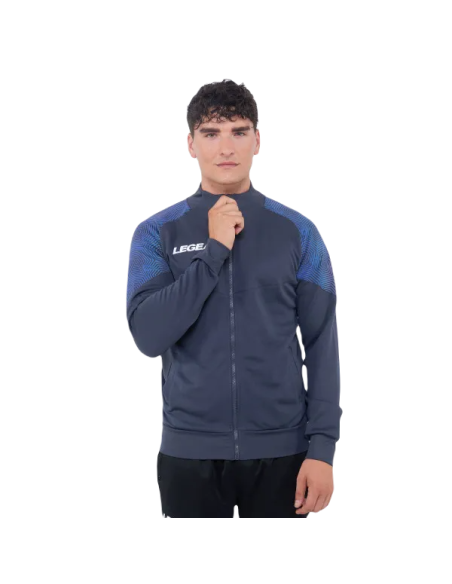 LEGEA TUTA SPORTIVA MANILA GRIGIO SCURO TURCHESE NERO