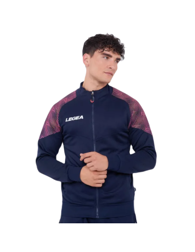 LEGEA TUTA SPORTIVA MANILA BLU PESCA NEON