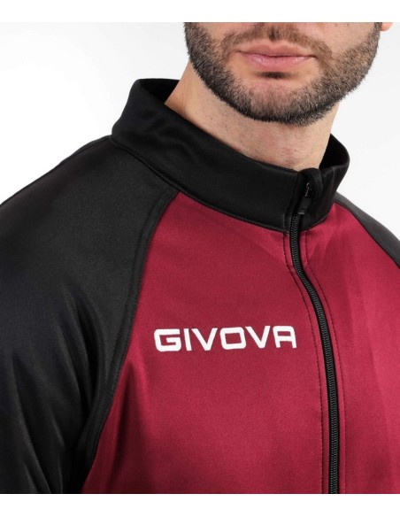 TUTA CUBA GIVOVA GRANATA NERO