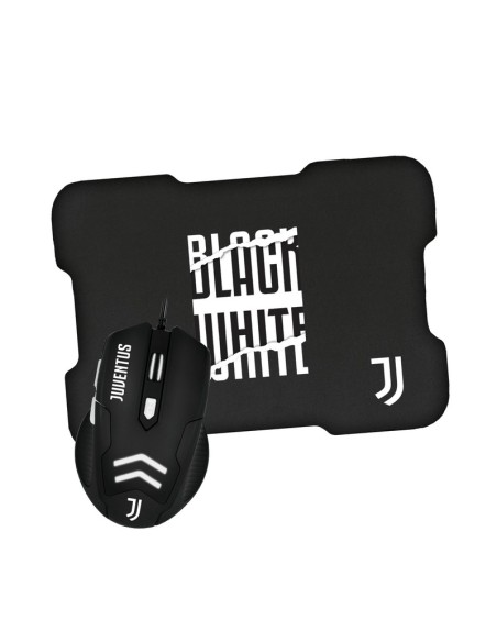 TECHMADE MOUSE USB CON MOUSEPAD UFFICIALE JUVENTUS