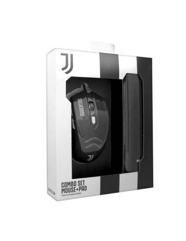 TECHMADE MOUSE USB CON MOUSEPAD UFFICIALE JUVENTUS
