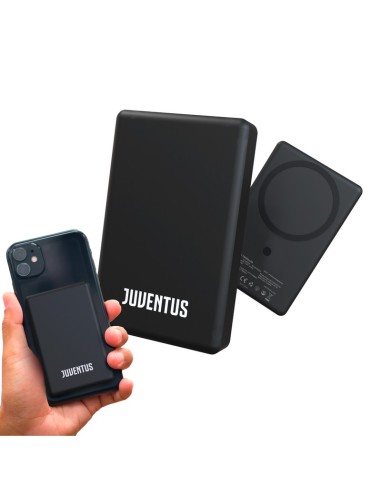 TECHMADE POWERBANK SLIM 10000mah WIRELESS MAGNETICO PD22.5 JUVE