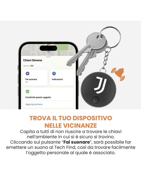 TECHMADE TRACKER TM-BL005S-JUVENTUS TECH FIND