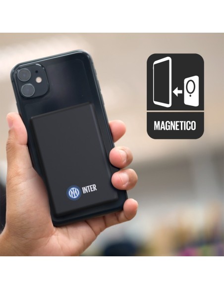 TECHMADE POWERBANK SLIM 7.9MM WIRELESS MAGNETICO 5000mah INTER