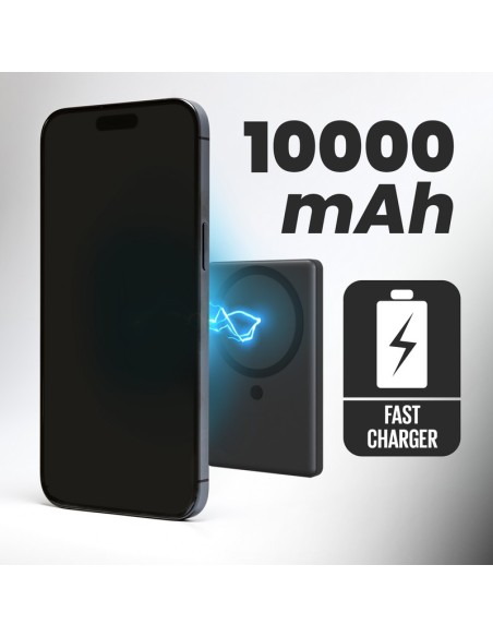 TECHMADE POWERBANK SLIM 10000mah WIRELESS MAGNETICO PD22.5 INTER