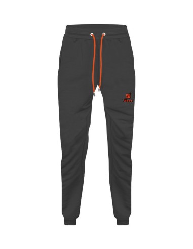 ZEUS PANTALONE ZS7 DARK GREY ARANCIO FLUO