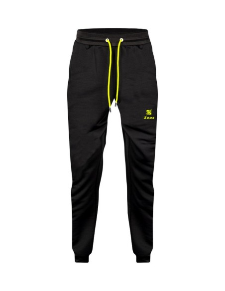 ZEUS PANTALONE ZS7 NERO GIALLO FLUO