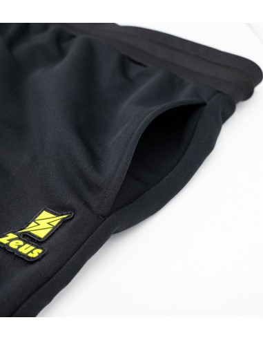 ZEUS PANTALONE ZS7 NERO GIALLO FLUO