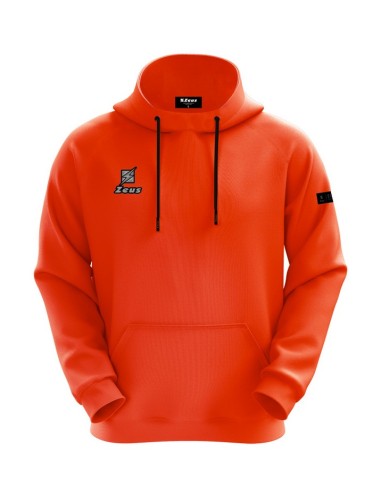 ZEUS FELPA ZS7 DARK ARANCIO FLUO NERO