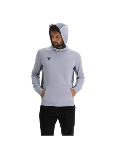 FELPA CON CAPPUCCIO ELECTRO MACRON
