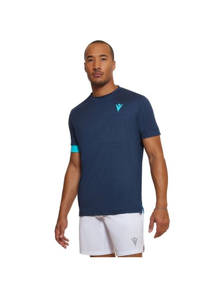 PADEL START CC JUAN T-SHIRT SS MAN BLU CELESTE FLUO