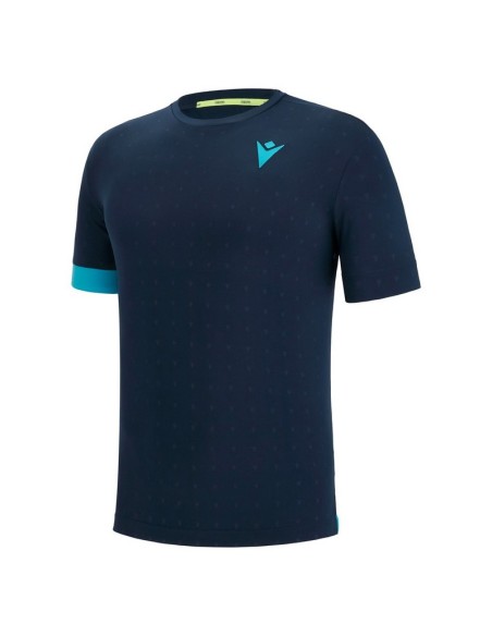 PADEL START CC JUAN T-SHIRT SS MAN BLU CELESTE FLUO
