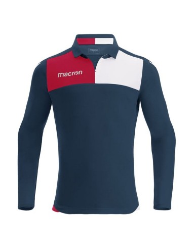 MACRON NUNKI LS BLU ROSSO