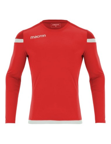 MACRON TITAN LS  BIANCO ROSSO BIANCO