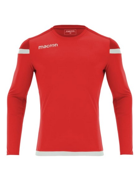 MACRON TITAN LS  BIANCO ROSSO BIANCO