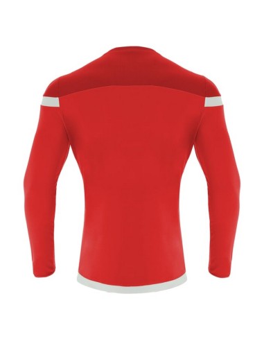 MACRON TITAN LS  BIANCO ROSSO BIANCO