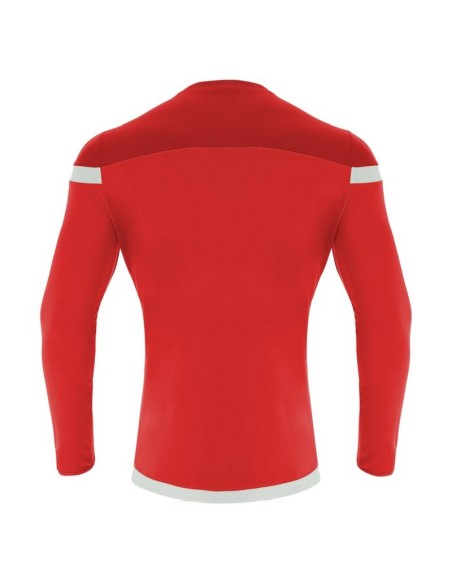 MACRON TITAN LS  BIANCO ROSSO BIANCO