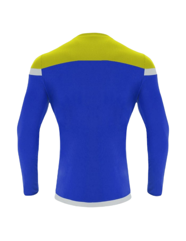 MACRON TITAN LS  AZZURRO GIALLO