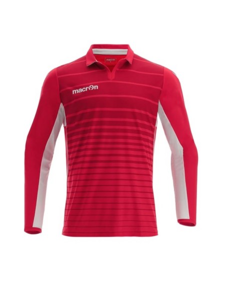 MACRON TABIT LS ROSSO BIANCO