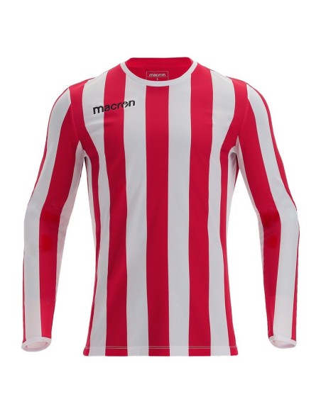 MACRON TREVOR LS BIANCO ROSSO