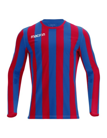 MACRON TREVOR LS AZZURRO ROSSO