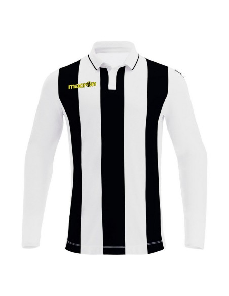 MACRON MAGLIA SKOLL ML BIANCO NERO