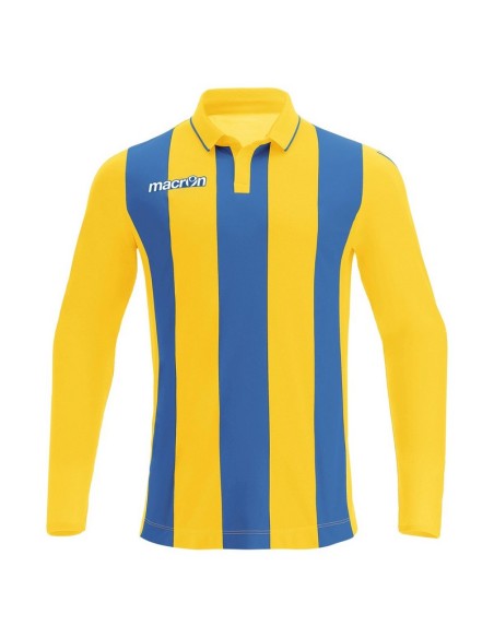 MAGLIA SKOLL ML GIALLO AZZURRO