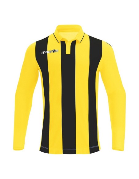 MAGLIA SKOLL ML GIALLO NERO