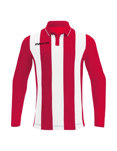 MAGLIA SKOLL ML ROSSO BIANCO