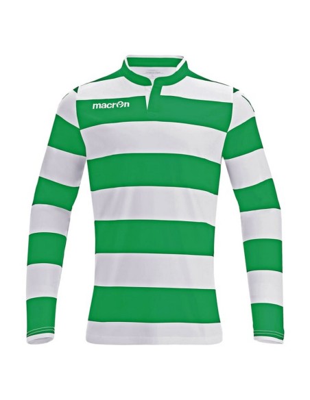 MACRON MAGLIA KEPLER ML VERDE BIANCO