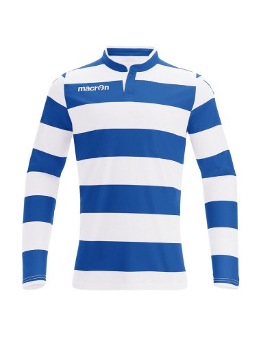 MACRON MAGLIA KEPLER ML AZZURRO BIANCO