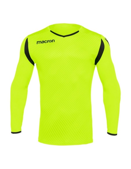 MACRON MAGLIA PORTIERE HERCULES GIALLO FLUO NERO