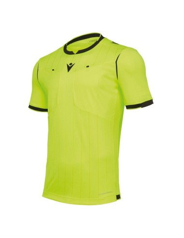 MACRON MAGLIA EKLIND SS GIALLO FLUO NERO