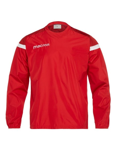 MACRON ZURICH WINDBREAKER ROSSO BIANCO