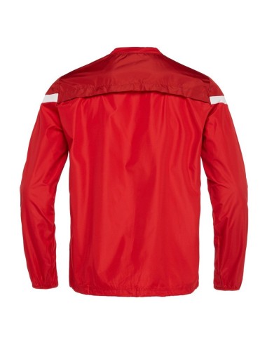MACRON ZURICH WINDBREAKER ROSSO BIANCO