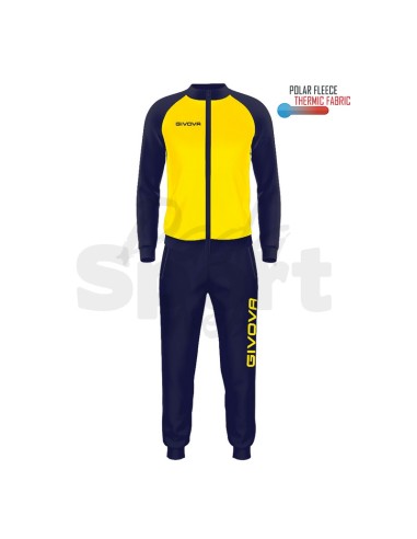 TUTA CUBA GIVOVA GIALLO BLU