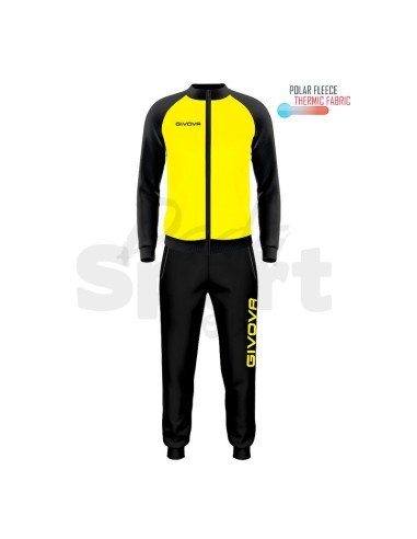 TUTA CUBA GIVOVA GIALLO NERO