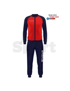 TUTA CUBA GIVOVA ROSSO BLU