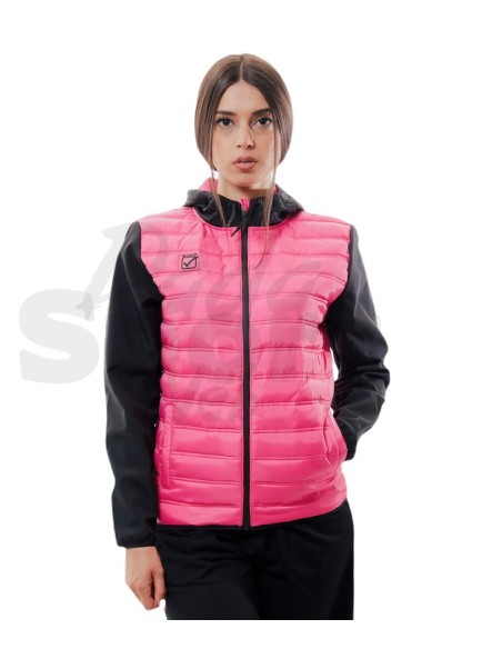 GIVOVA GIUBBOTTO SUPERIOR FUXIA NERO