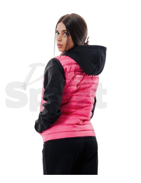 GIVOVA GIUBBOTTO SUPERIOR FUXIA NERO