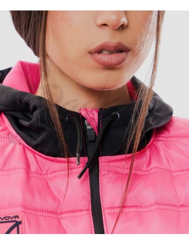 GIVOVA GIUBBOTTO SUPERIOR FUXIA NERO