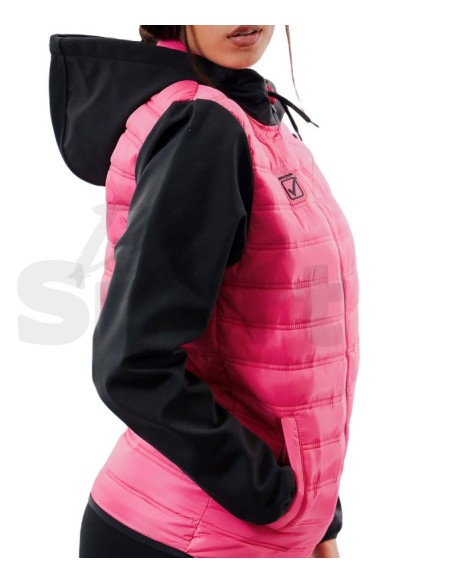 GIVOVA GIUBBOTTO SUPERIOR FUXIA NERO