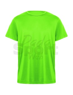Roly Daytona Verde Fluo Maglia Tecnica Unisex Multisport... 2