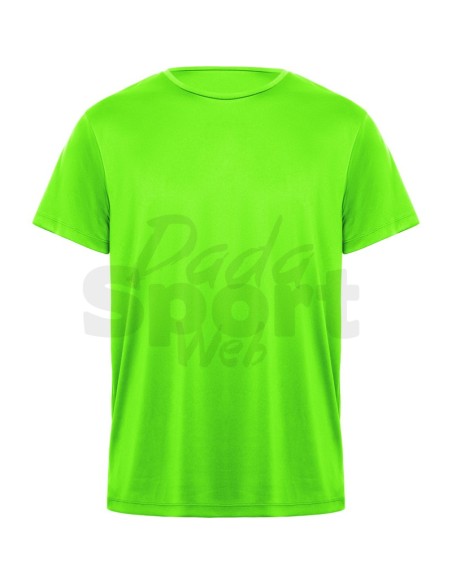 Roly Daytona Verde Fluo Maglia Tecnica Unisex Multisport Control Dry