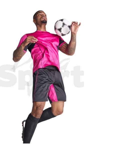 KIT CALCIO BOCA ROLY ROSA NERO