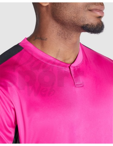 KIT CALCIO BOCA ROLY ROSA NERO