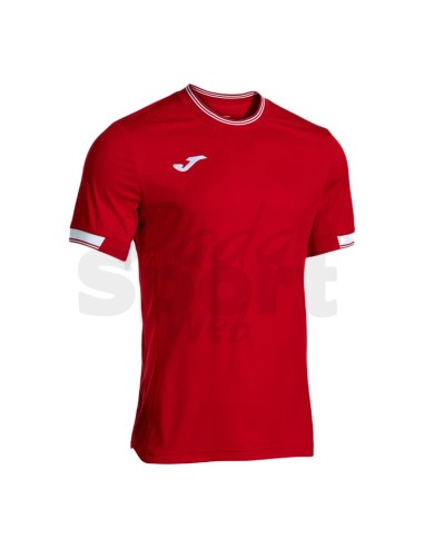 JOMA MAGLIA MANICA CORTA TOLETUM VI ROSSO