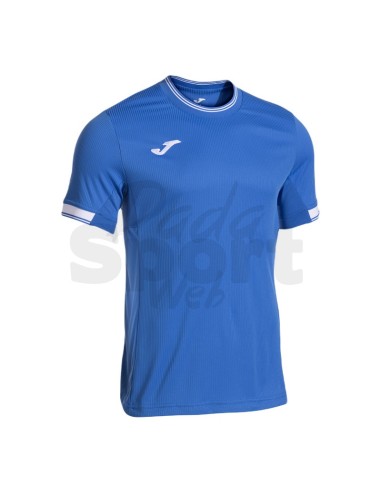 JOMA MAGLIA MANICA CORTA TOLETUM VI AZZURRO